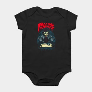 play musics falling in reverse drugs lyrics gift for fans and lovers Baby Bodysuit